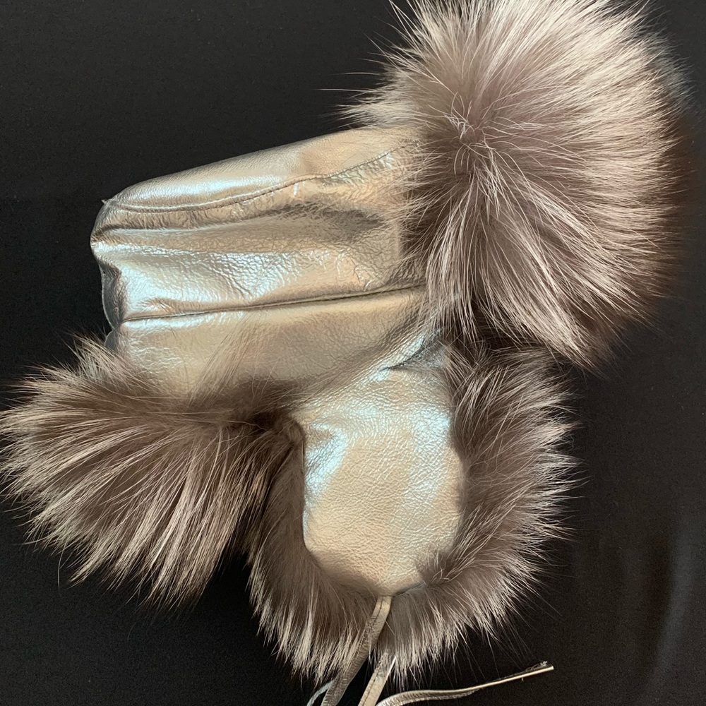 Metallic Trooper Hat w/Fox